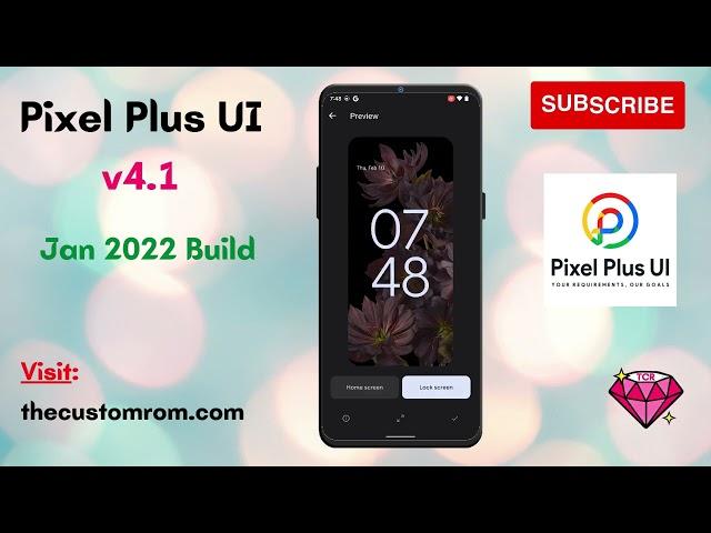 Pixel Plus UI 4.1 Android 12 Official January Build | Custom Rom