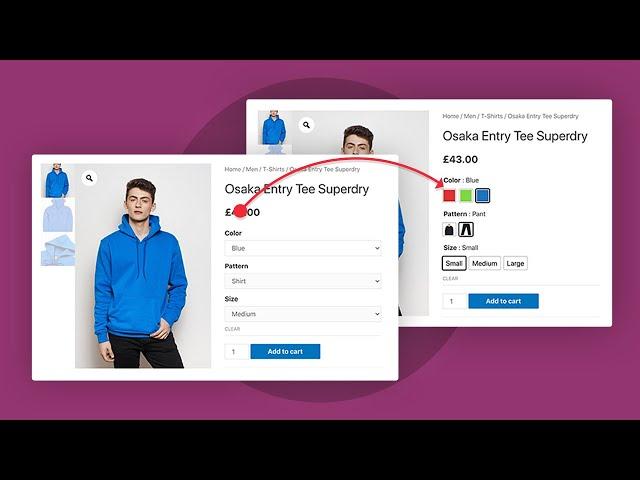 How To Setup WooCommerce Variation Swatches To Convert Variations  To Color, Image & Button Swatches