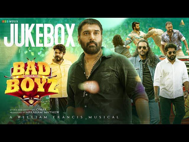 Bad Boyz Jukebox | William Francis | Omar Lulu | Vineeth Sreenivasan |Abhaya Hiranmayi |Najim Arshad