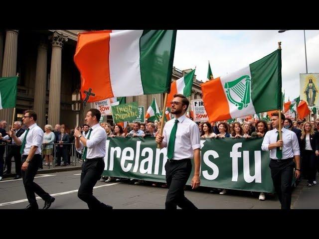 Live From Limerick! Protest Against the Invasion of Ireland! Please Share!