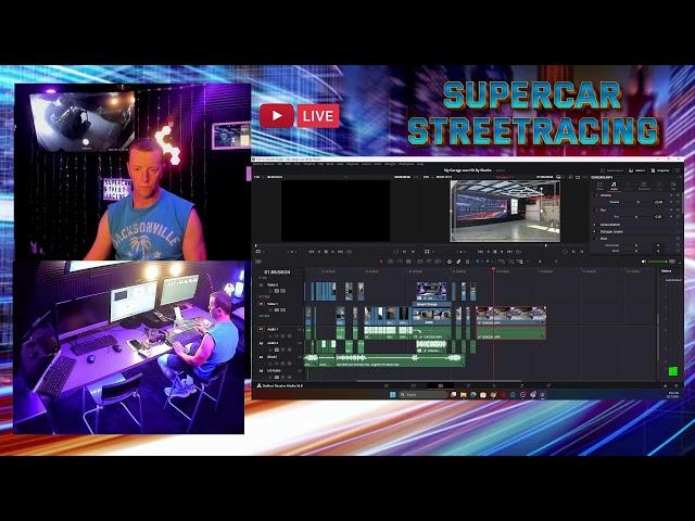 SCSR 4k Production Studio - Live Davinci Resolve Editing Session