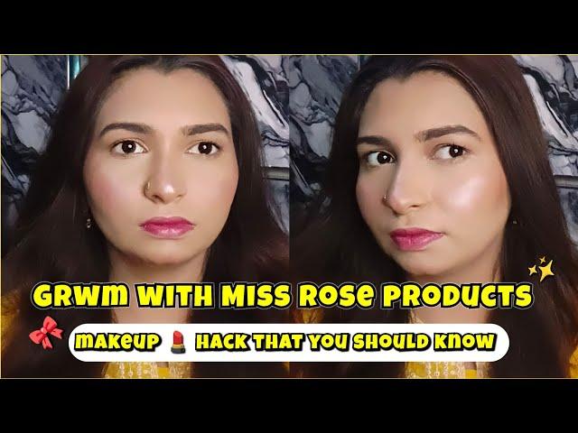 Miss Rose Cosmetics| One Brand Makeup Tutorial 