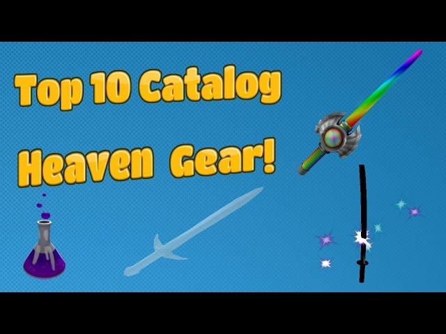 Top 10 Best Weapons On Catalog Heaven (UPDATED VERSION)