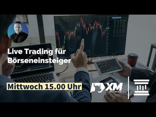 Live Trading mit Dow, DAX und Co für Börseneinsteiger