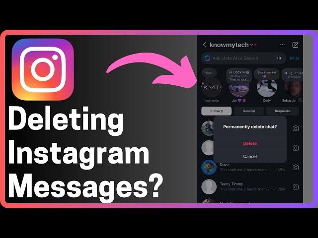 How To Delete Instagram Messages on iPhone - Full Guide