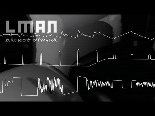 c64 chiptune techno: Zero Fucks Capacitor by LMan - Oscilloscope view