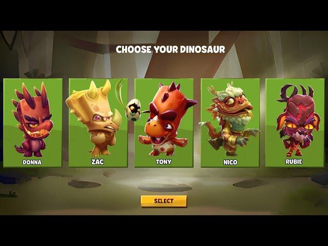 Choose Your Dinosaur | All Dinosaurs Skins | Zooba #zooba #gameplay