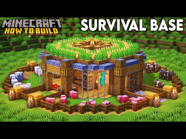 Minecraft: How to Build an Ultimate Survival Base Tutorial