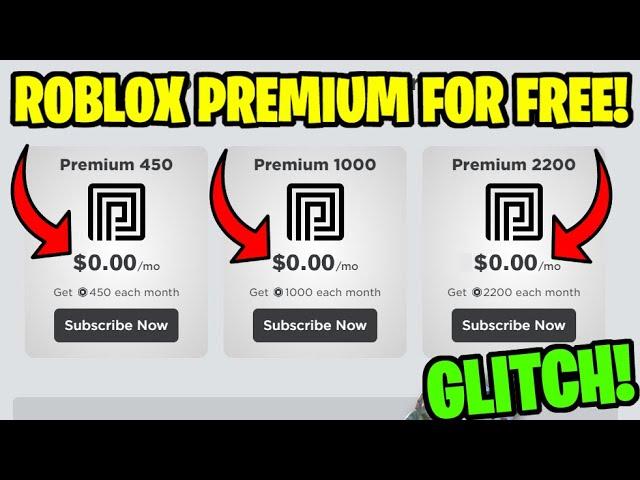 HOW TO GET PREMIUM MEMBERSHIP FOR FREE IN ROBLOX!