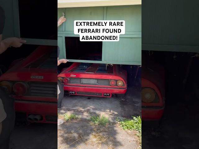 ABANDONED Ferrari 512bb Found! #barnfind #ferrari