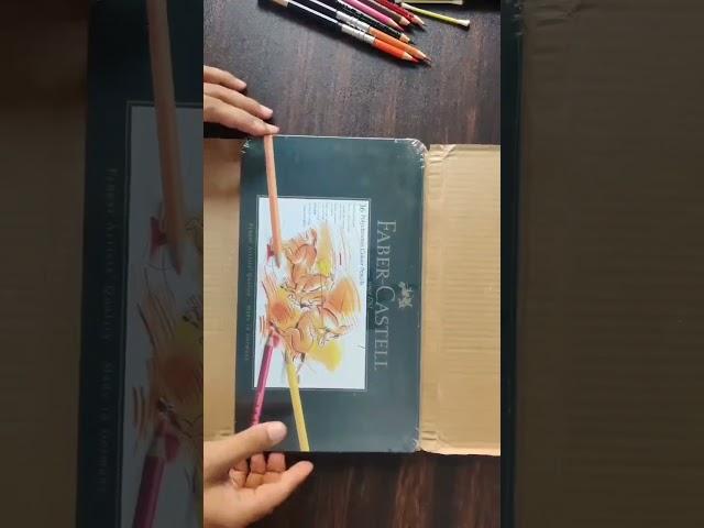 DREAM Faber castell Polychromos Unboxing | #fabercastell #realisticdrawing #colorpencil