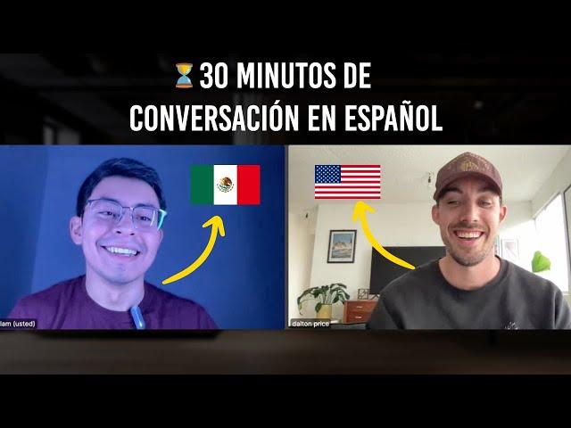 Watch this Real Spanish Conversation to TEST your LEVEL