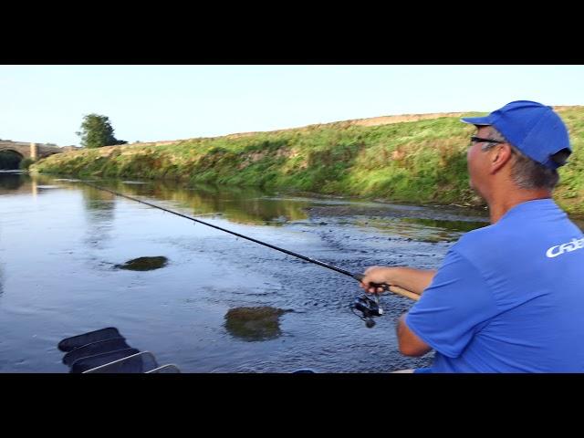 Cadence CR10 14ft #2 Match Rod in Action on the River Swale