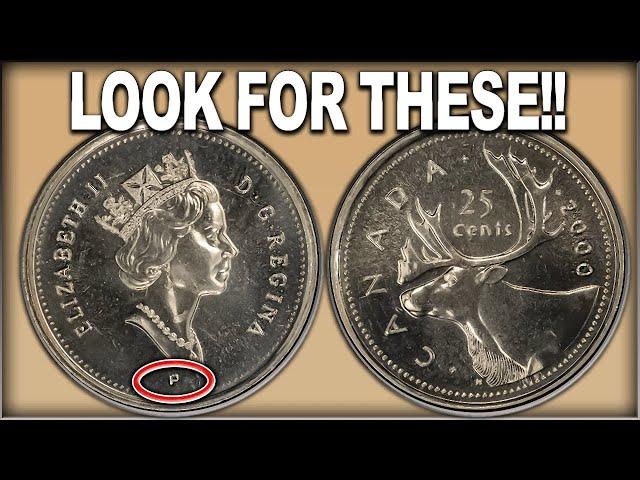 10 NEW CANADIAN QUARTERS WORTH MONEY YOU SHOULD LOOK FOR IN POCKET CHANGE!!