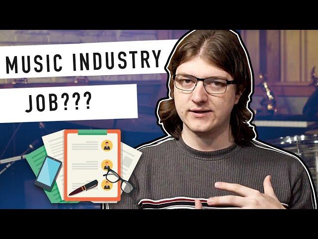 How To Get A Job In The Music Industry & Get Hired!