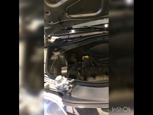 Установка ГБО 4 поколения фирмы BRS на RENAULT LOGAN