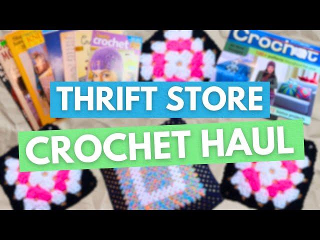 Vintage Crochet Patterns and More - Op Shopping in Australia!