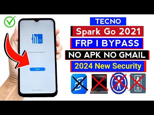 Tecno SPARK Go 2021 (KE5) FRP BYPASS 2024 (Without PC) New Trick 2024 