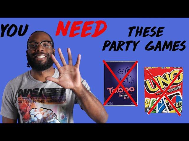 Top 5 DIFFERENT Party Games for Game Night