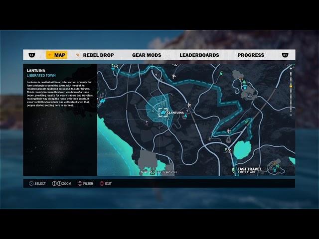 All settlements liberated in Lavanda     |    JUST CAUSE 3