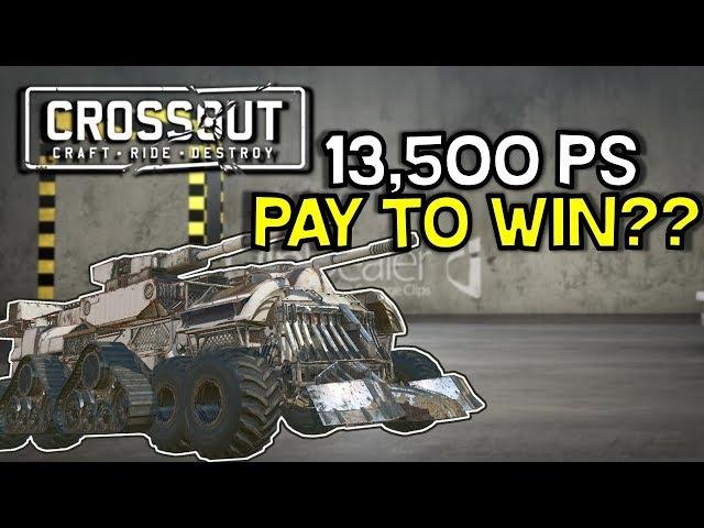 Crossout  --13,500 PS Build -- Determining Whether or Not Crossout is Pay to Win