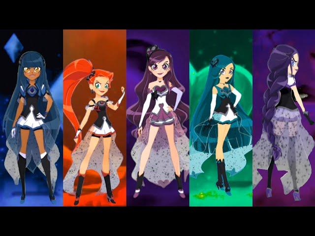 Dark LoliRock - All Corrupted Transformations | FANMADE | LoliRock Season 3