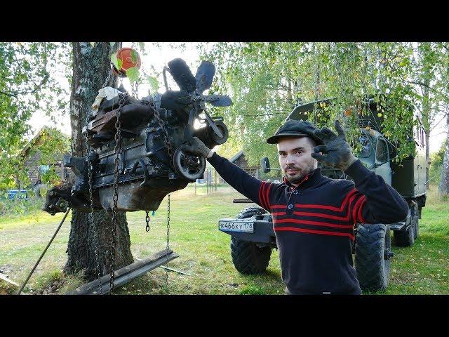 ЗИЛ-157 Ставим мотор весом в 575кг!