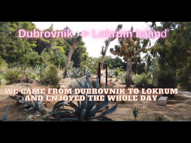  We came from Dubrovnik to Lokrum and enjoyed the whole day  #travel #dubrovnik #croatia