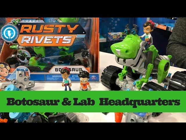 Preview! Rusty Rivets Botosaur & Lab Headquarters  - Toy Fair 2017