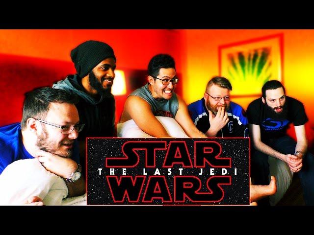 Star Wars: The Last Jedi Official Teaser REACTION From STAR WARS CELEBRATION!!