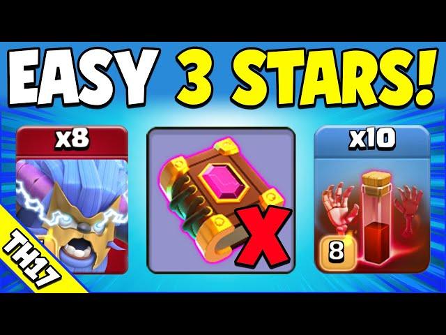 Best TH17 Attack Strategy WITHOUT Eternal Tome/Blimp (Clash of Clans)