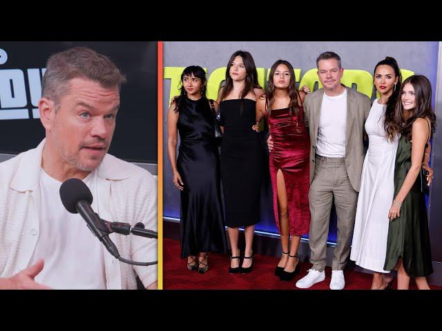 Matt Damon Shares What He's Like as a Girl Dad