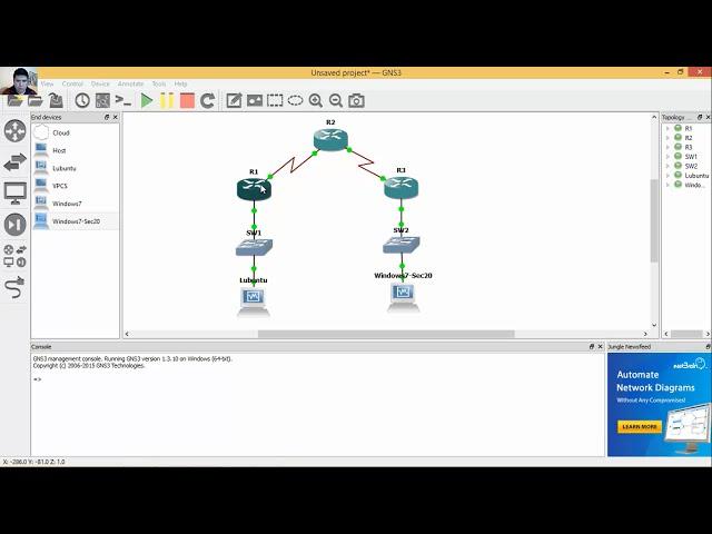 3.6.1.1 Lab - Securing Administrative Access Using AAA and RADIUS