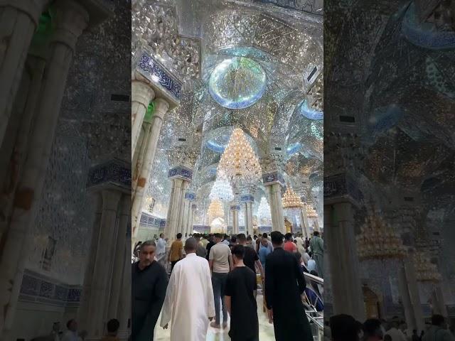 Imam Ali Shrine in Najaf, Iraq  Incredibly beautiful #imamali #islam #mosque #iraq #irak #travel