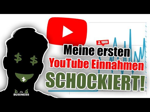 Geld verdienen online: Meine ersten Youtube Einnahmen mit 1000 Abonnenten - Lohnt es sich 2024?