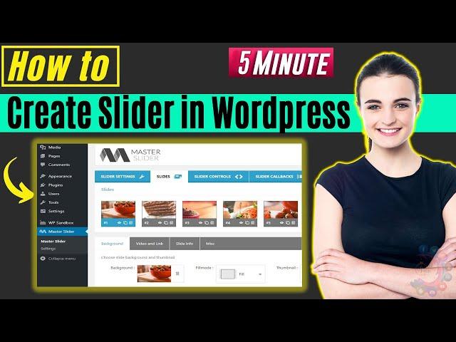 How to create slider in wordpress 2024