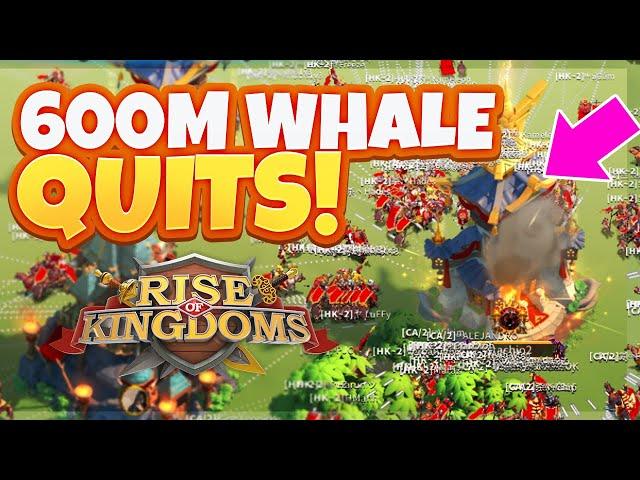 600M Player QUIT RoK "He had Enough" How to Delete Account in Rise of Kingdoms (is dying?)