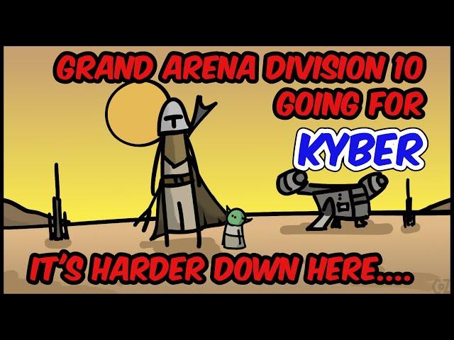 GAC Division 10 - KYBER AT LAST!!!   It's hard getting to Kyber down here...