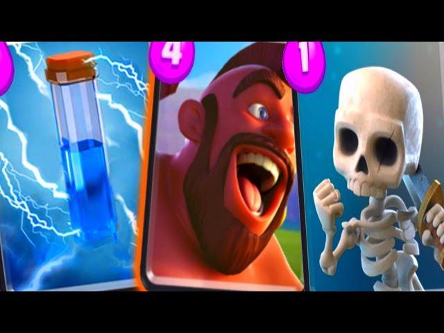 Clash Royale - Hog Zap Deck!