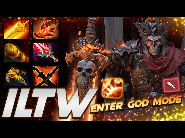 iLTW Wraith King Skeleton God Mode - Dota 2 Pro Gameplay [Watch & Learn]