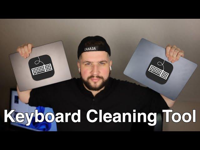 Fuzzy Keyboard Cleaning Tool (MacOS) - Infomercial.