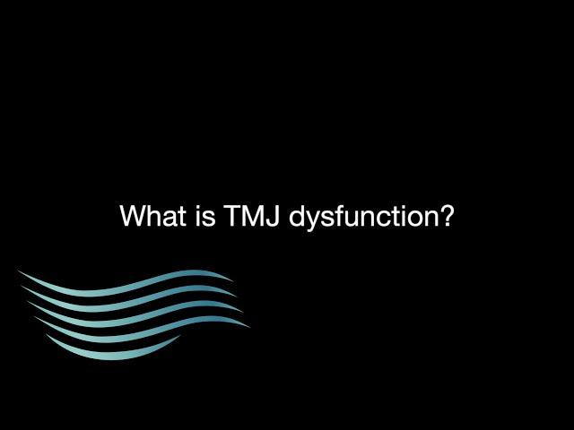 Nuffield Dental - TMJ Dysfunction