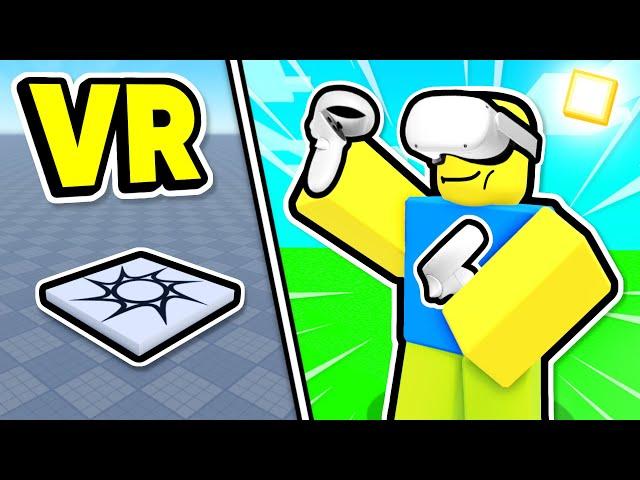 I made a VR Roblox Game...