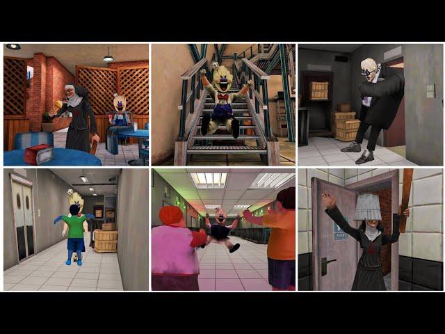 Ice Scream Pranks Remake 6 Pranks Full Gameplay