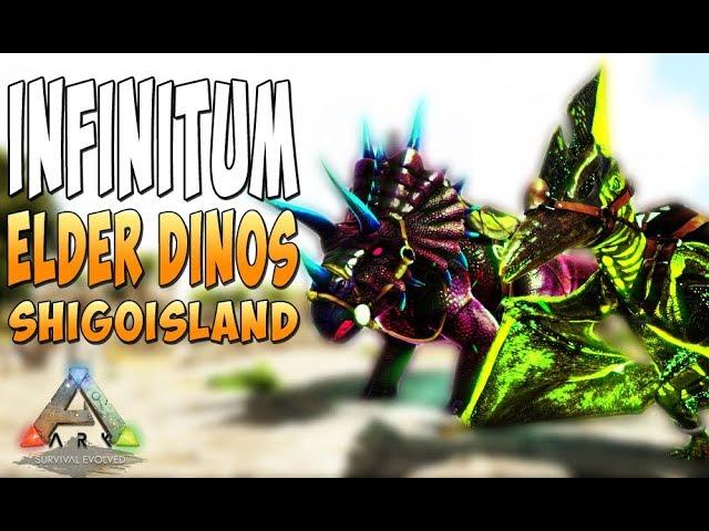 Новейший мод Infinitum и Elder Dinos! - Ark Survival Evolved Infinitum #1