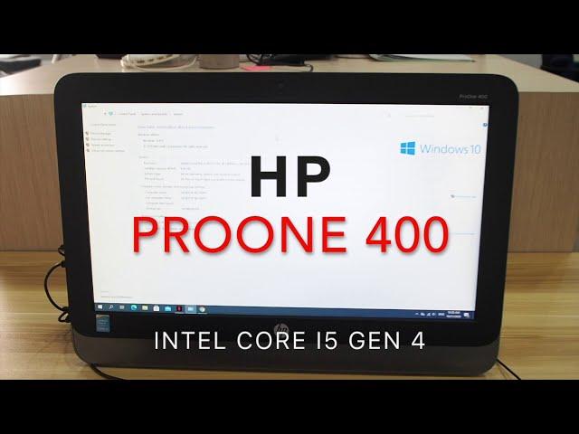 All in one คอมพิวเตอร์ HP ProOne 400 Core i5 Gen 4 - HDD 1 TB RAM 8 GB