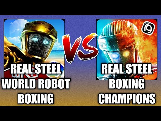 REAL STEEL WORLD ROBOT BOXING VS REAL STEEL BOXING CHAMPIONS | ROBOTS | GAMEPLAY FHD