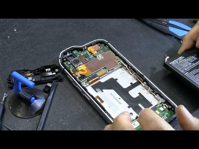 Bullit-Group "CAT S61" Smartphone -- Akkuwechsel - Battery replacement