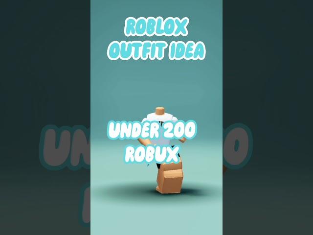 Roblox Outfit Idea For Under 200 robux #roblox #shorts