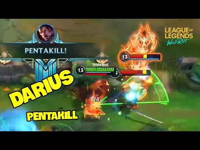 20 MINUTES OF DARIUS' PENTAKILL - SYNTHETIC | LoL Wild Rift Montage